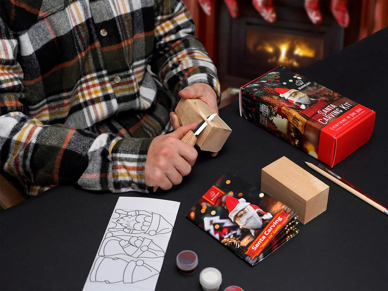Load image into Gallery viewer, BeaverCraft Santa Carving Kit (DIY06)
