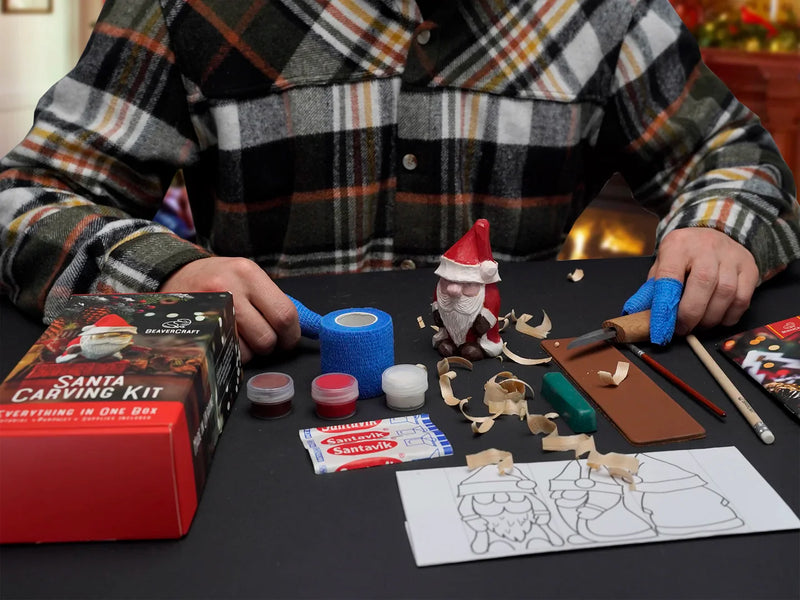 Load image into Gallery viewer, BeaverCraft Santa Carving Kit (DIY06)
