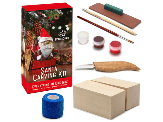 BeaverCraft Santa Carving Kit (DIY06)
