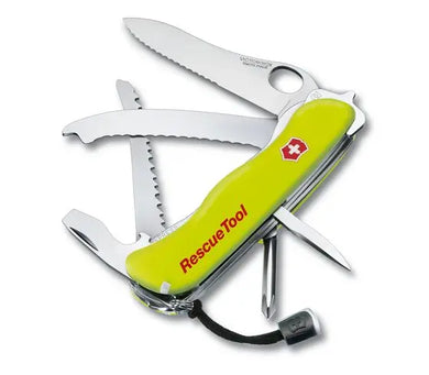 Swiss Army Rescue Tool, Phosphorescent Yellow (0.8623.MWN-X4)