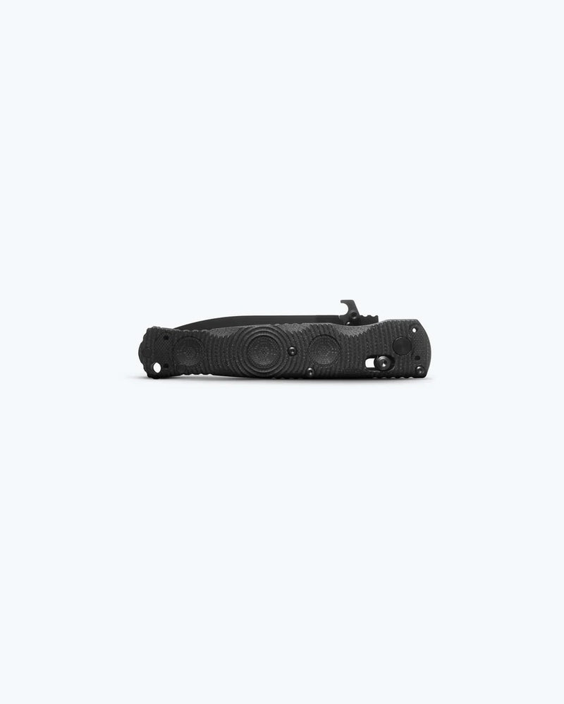 Cargue la imagen en el visor de la galería, Benchmade Mini SOCP® Folder AXIS Lock Black G10 Serrated S30V (393SBK) - COMING SOON!
