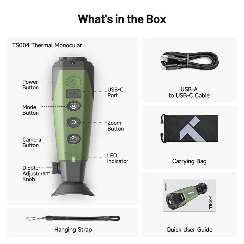 Load image into Gallery viewer, OSelect Thermal Imaging Monocular (TS004)
