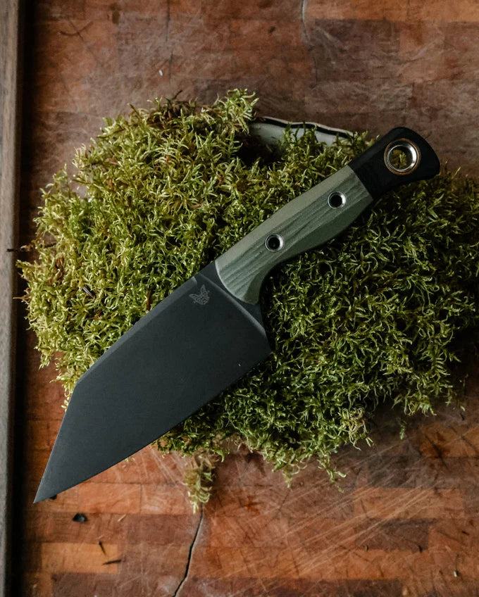 Cargue la imagen en el visor de la galería, Benchmade Station Knife, OD Green &amp; Black G10 (4010BK-01)
