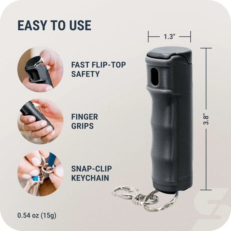 Load image into Gallery viewer, Sabre Pepper Gel with Keyring, Blue (F15-SBUSG-02)

