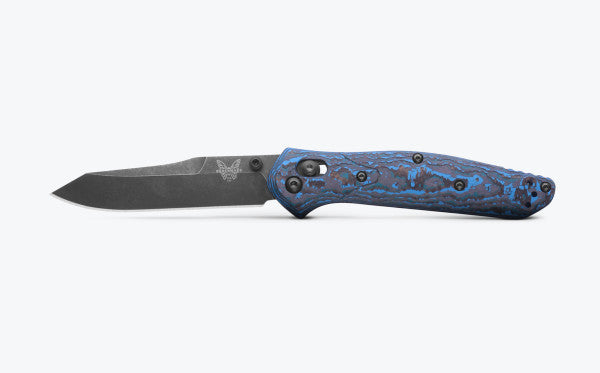 Cargue la imagen en el visor de la galería, Benchmade Osborne AXIS Lock Arctic Storm Fatcarbon®, MagnaCut (940BK-2404)
