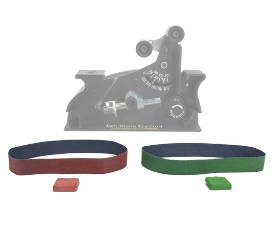 Work Sharp® Cloth Stropping Belt Kit for the Ken Onion Blade Grinding Attachment (WSSAKO81121)