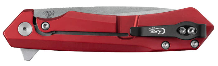 Cargue la imagen en el visor de la galería, Case Kinzua Red Anodized Aluminum Spear Blade (64661)
