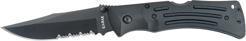 Load image into Gallery viewer, KA-BAR® Black Mule Folder Serrated (3051)
