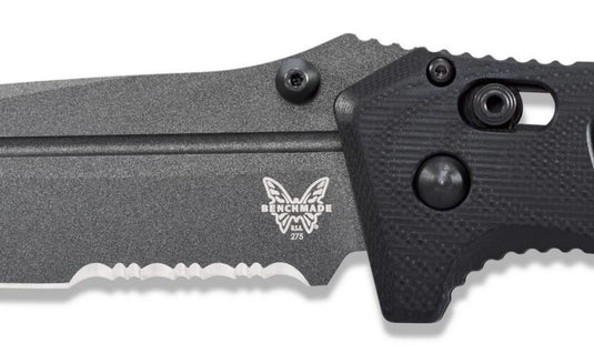 Benchmade Adamas® AXIS Lock Black G10 Serrated (275SGY-1)