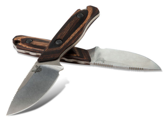 Benchmade Hidden Canyon Hunter Fixed Blade, Wood (15017)