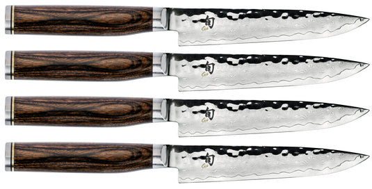 Shun Premier 4 Pc. Steak Knife Set (TDMS0400)